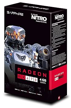 Amazon | Sapphire Radeon Nitro Rx 470 4GB GDDR5 デュアルHDMI